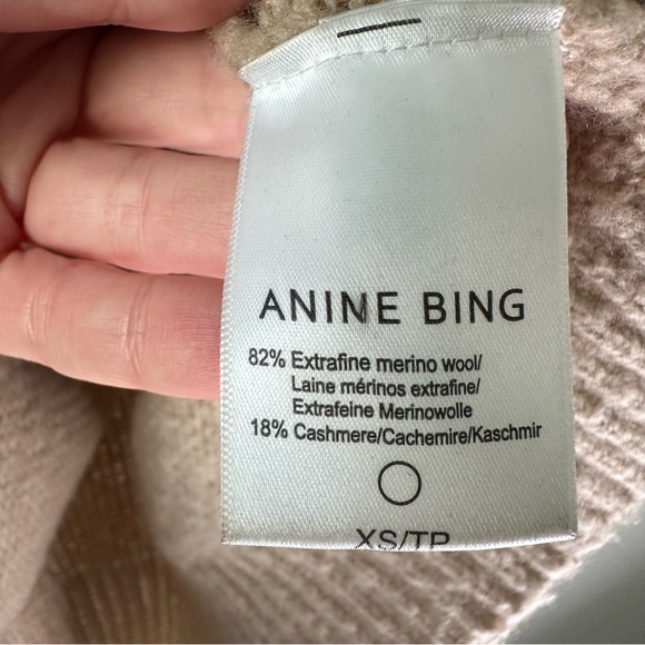 ANINE BING Kendrick University Paris Sweater SZ XS - Picture 10 of 13